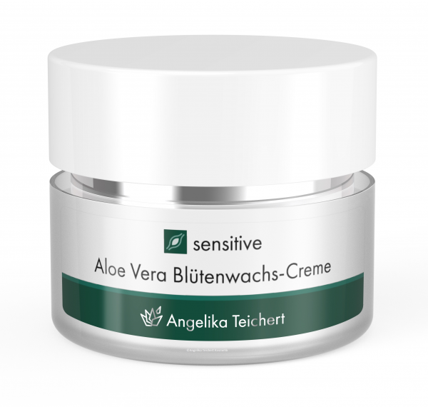 Angelika Teichert Aloe Vera Blütenwachs Creme, 15 ml